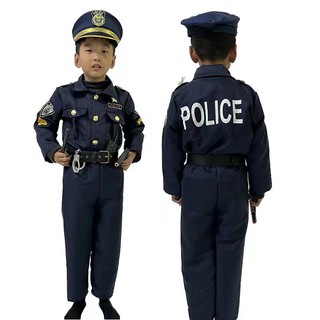 Trang Phục Hóa Trang Cảnh Sát Nhân Dịp halloween Cho Bé zx
