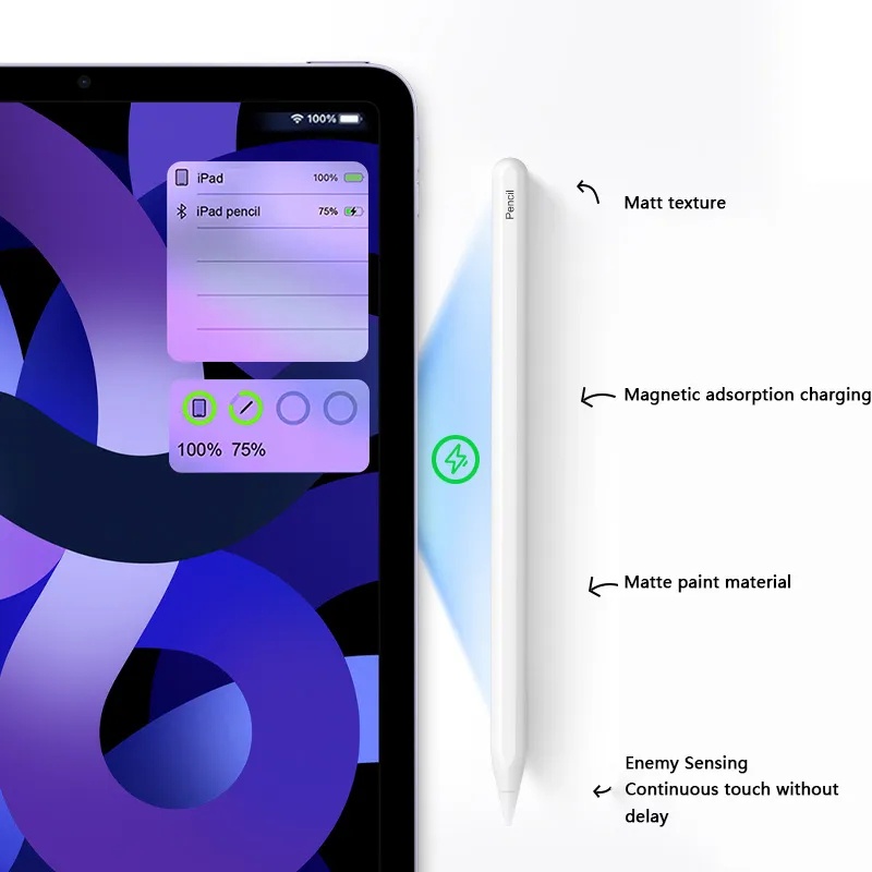 Bút Cảm Ứng Từ Tính Không Dây Cho apple pencil 2 1 ipad air pro mini