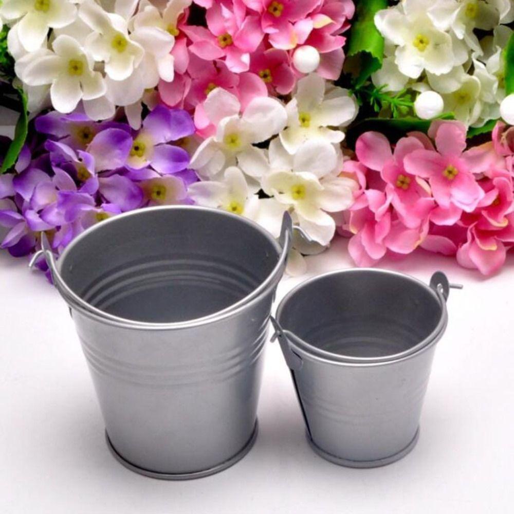 Shanrong Xô Nước mini Bằng Sắt Dùng Để Trang Trí Nhà Búp Bê 1 / 12 / 1 / 6