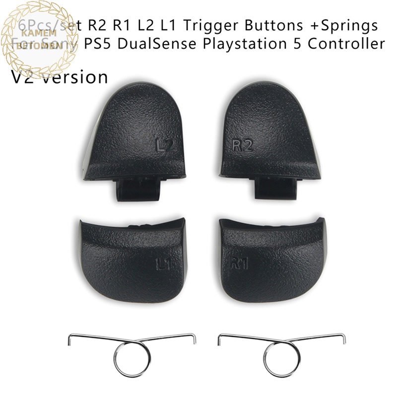 Kamembbn 1 Bộ Nút Bấm Điều Khiển r2 r1 l2 l1 Cho sony ps5