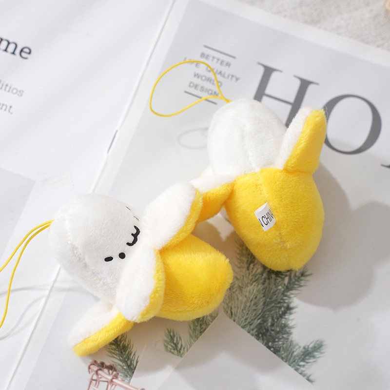 Dễ Thương Móc Khóa Hình Quả Chuối Nhồi Bông Đáng Yêu sp034