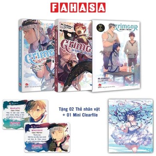Sách boxset grimgar - ảo ảnh và tro tàn - tập 14+ và tập 14++ - tặng kèm 2 thẻ nhân vật + 1 mini clearfile