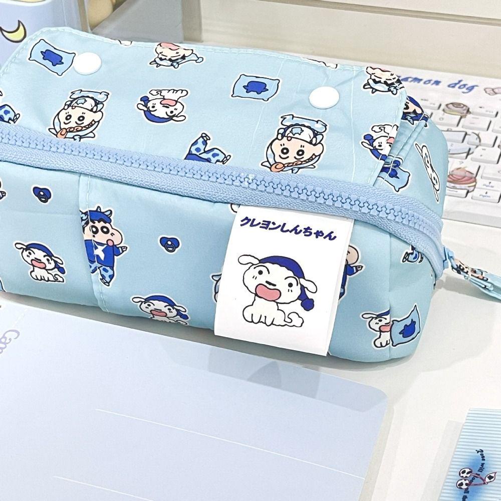 Ofular Túi Đựng Bút / Bút Dạng Cuộn Họa Tiết Hoạt Hình Cậu Bé Bút Chì shin-chan Cỡ Lớn Làm Quà Tặng Cho Học Sinh