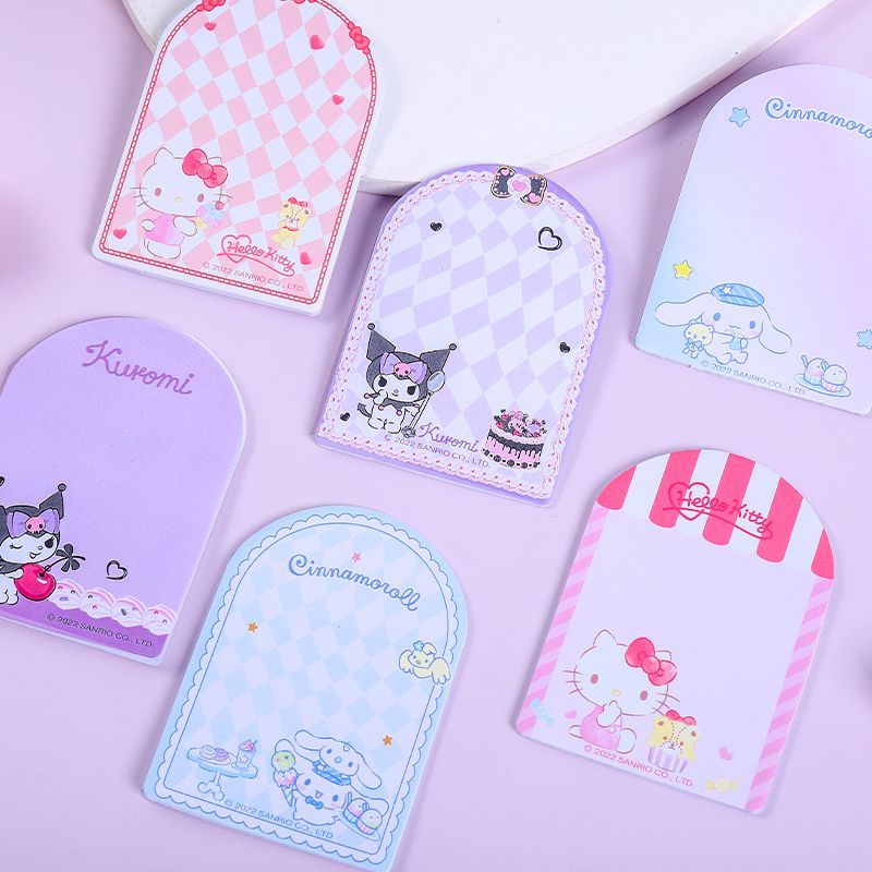Sanrio Giấy Dán Ghi Chú Họa Tiết Chú Chó Tai To Đáng Yêu