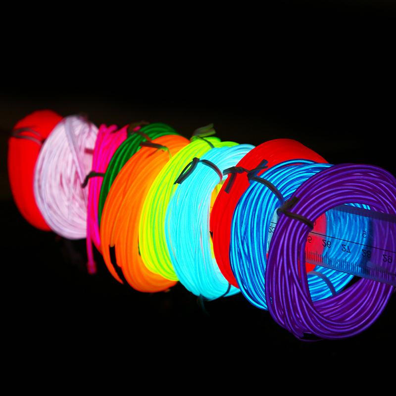 Dây Đèn led neon 1m / 2m / 3m / 5m Trang Trí Đa Năng Tiện Dụng