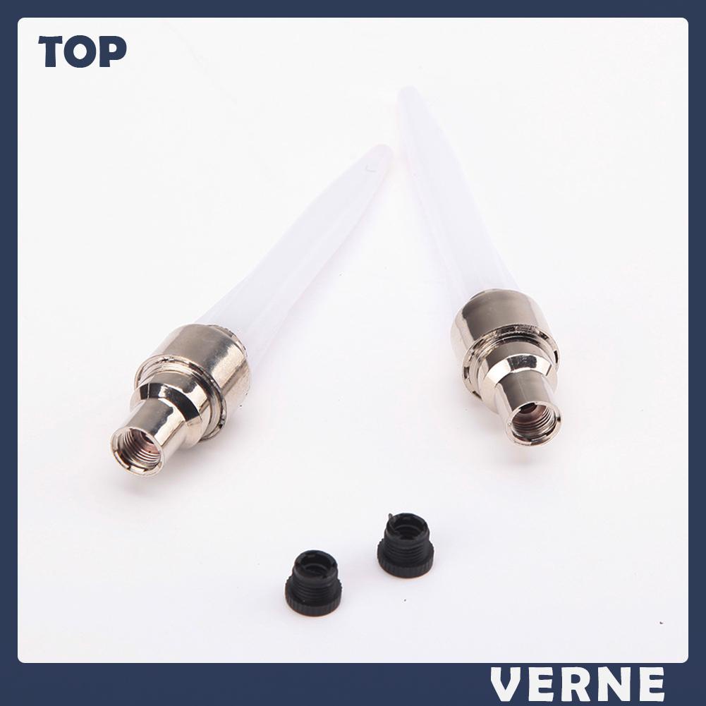 Bộ 2 Nắp Van Bánh Xe Đạp Hình Tên Lửa Có Đèn Nhiều Màu