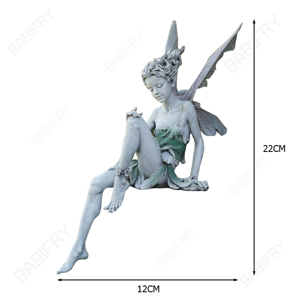 Tượng Thiên Thần Bằng Nhựa resin Trang Trí Sân Vườn