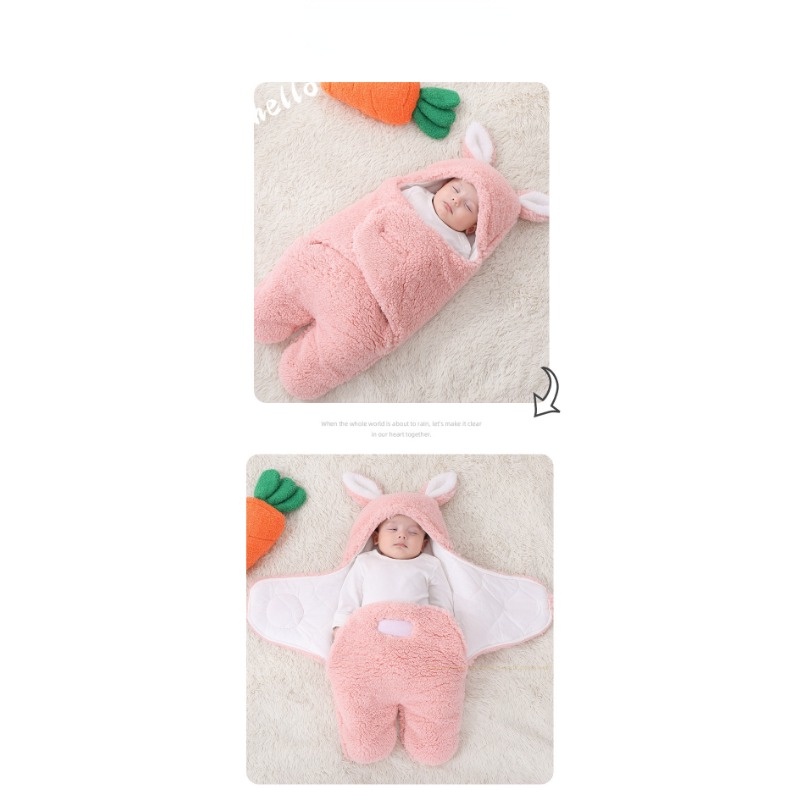 Túi Ngủ Dày Dặn Chống Sao Băng Quấn Bé Sơ Sinh Vào Mùa Thu Và Mùa Đông