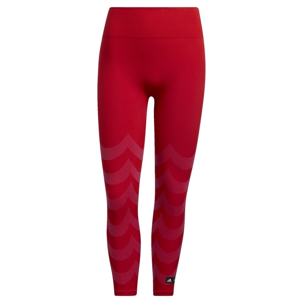 adidas Tập luyện Quần Bó 7/8 Aeroknit Marimekko Nữ Hồng GU9526