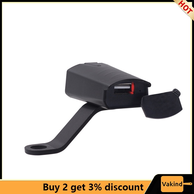 Vakind Bộ Sạc Điện Thoại Một Cổng usb 12v Chống Thấm Nước Có Đèn Chỉ Báo Dành Cho Tàu Thuyền / Xe Hơi