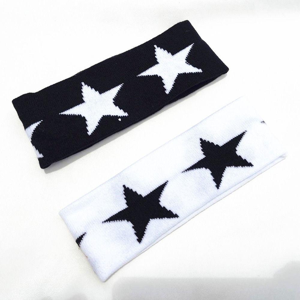 Fuhui Băng Đô turban nylon Co Giãn Họa Tiết Ngôi Sao / Lượn Sóng Phong Cách Hàn Quốc