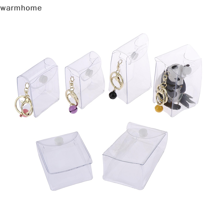 Túi Đựng Tiền Xu / Chìa Khóa / Son Môi mini Trong Suốt Hình Búp Bê anime rft