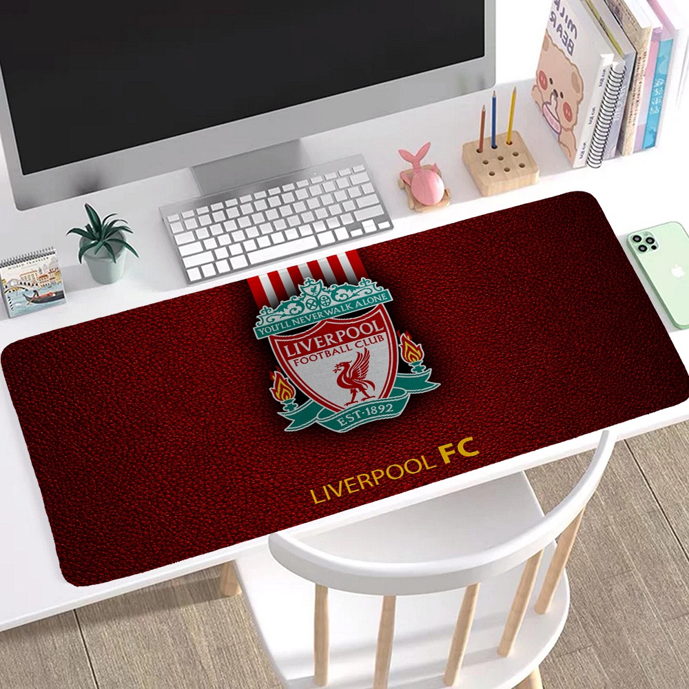 Tấm Lót Chuột laptop Hình Câu Lạc Bộ Bóng Đá liverpool 60x30cm