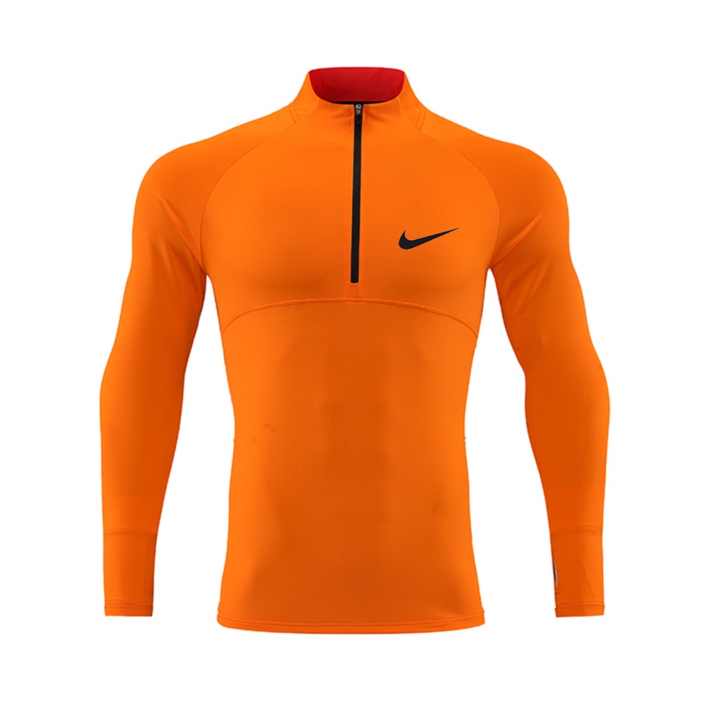 Áo Thun Thể Thao Dài Tay Cổ Tròn Thấm Hút Mồ Hôi Nhanh Khô Cho Nam