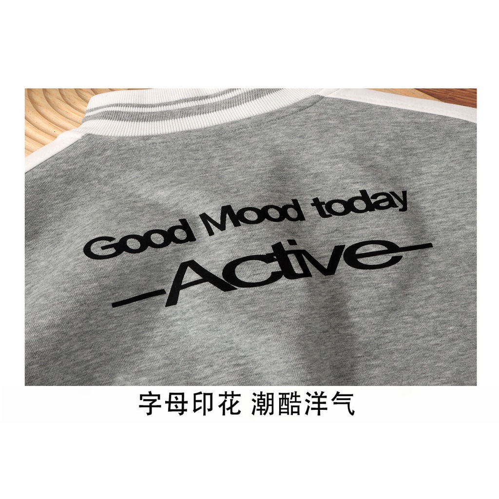 Áo Khoác Bóng Chày Phong Cách Hàn Quốc Thời Trang Thu Đông Mới Cho Nữ