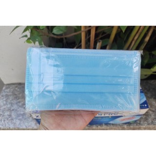 Hộp 50 Khẩu Trang Y Tế Màu Xanh XS PRO 4 Lớp -Thehuyshop