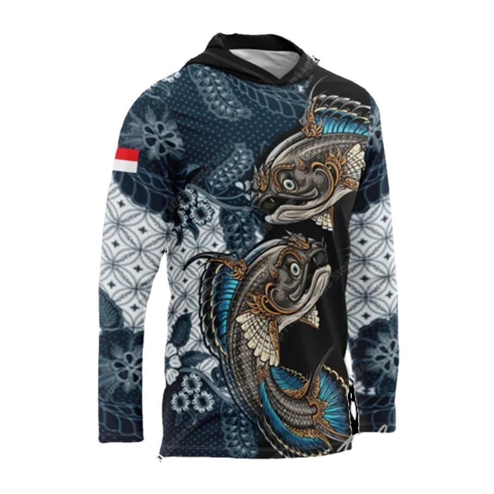 Áo hoodie Câu Cá / Biểu Diễn Ngoài Trời Tay Dài Chống Tia uv Mùa Hè Cho Nam Rosca