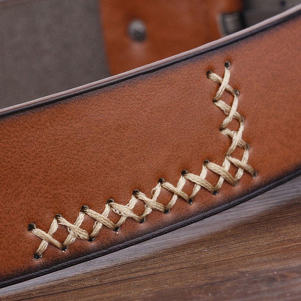 Thắt Lưng Da Phong Cách Cao Bồi Cổ Điển Thời Trang Cho Nam