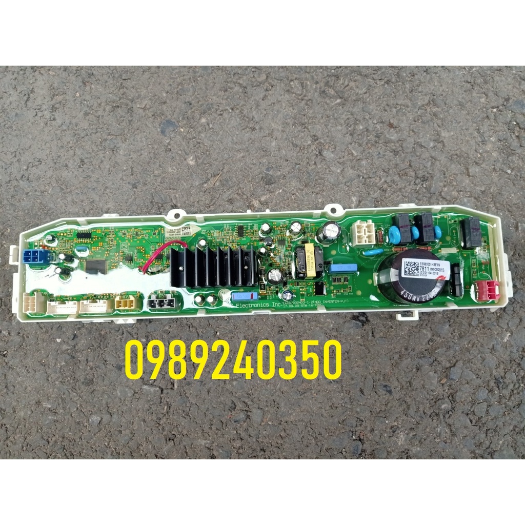 Bo mạch nguồn máy giặt LG T2350VSAW cửa trên lồng đứng chính hãng