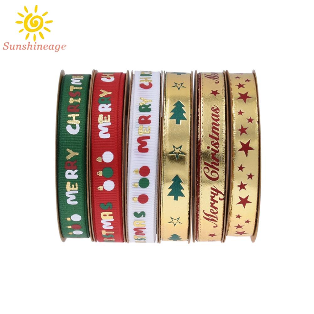 Cuộn Dây Ruy Băng Trang Trí Hộp Quà Giáng Sinh Mới