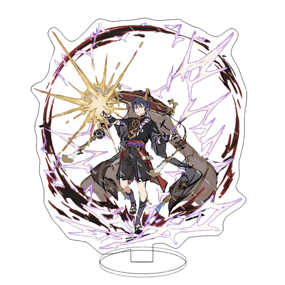 Mô hình Standee Game Genshin Impact Stand Acrylic Figurines Xiao Venti Ayato Tartaglia ?Razor Kaeya Scaramouche Diluc