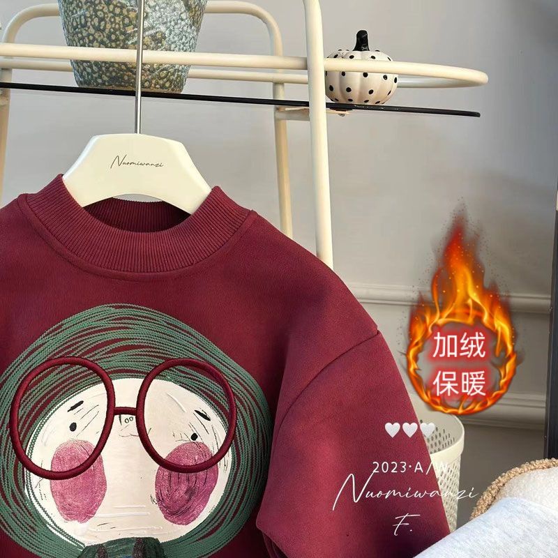 Áo sweater Họa Tiết Hoạt Hình Xinh Xắn Theo Phong Cách Mùa Thu 2023 Dành Cho Bé