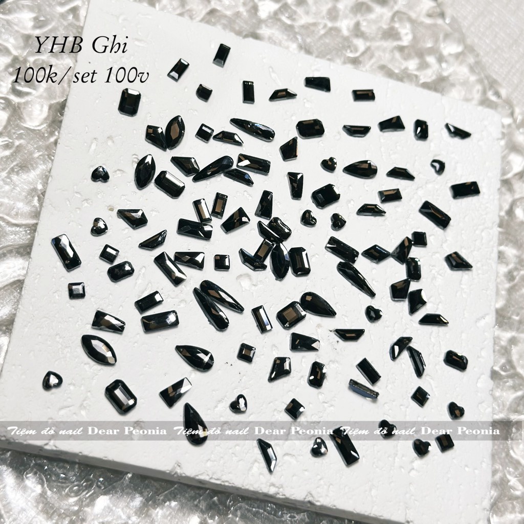 Đá hình YHB chân bằng mix set 100v