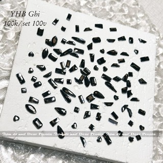 Đá hình YHB chân bằng mix set 100v