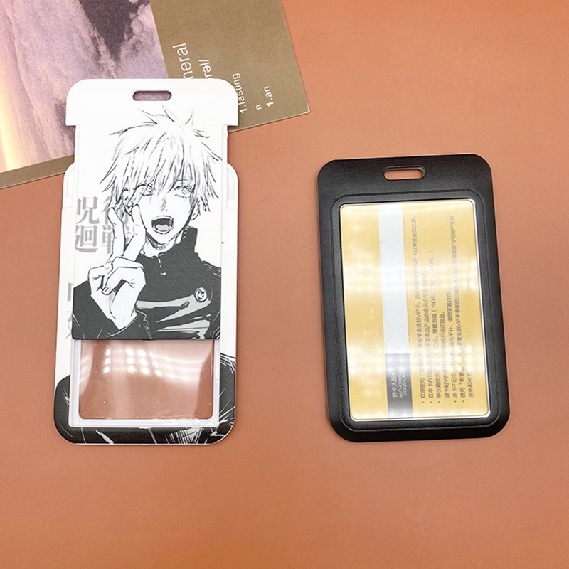 Túi Đựng Thẻ id / Thẻ id / Thẻ id Bằng pvc Họa Tiết Hoạt Hình dragon ball one piece Gắn Dây Đeo Cổ Dành Cho Học Sinh Ốp