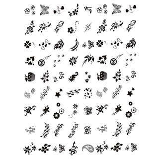 Nail sticker 3D trang trí móng sticker dán móng tay móng chân