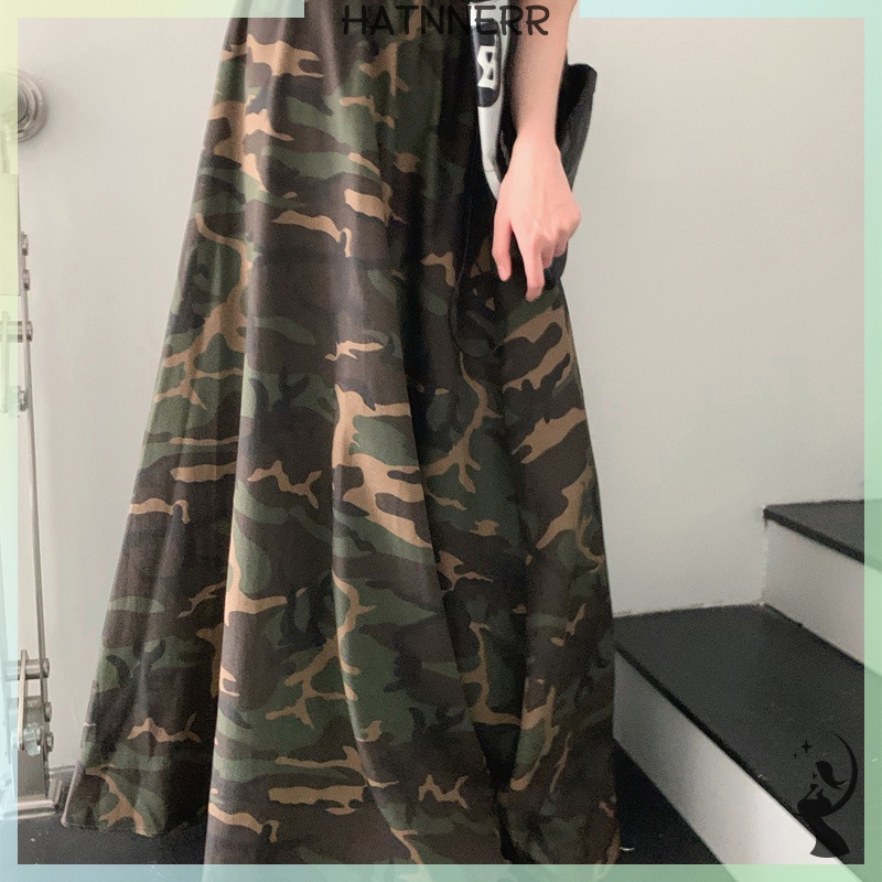 Chân Váy Lưng Cao Dáng Rộng Họa Tiết Rằn Ri Thời Trang Cho Nữ fhs