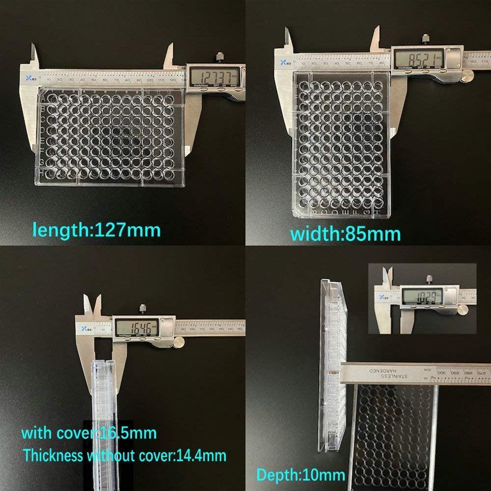 Set 5 Tấm Chuyên Dụng Cho Thí Nghiệm 96 Món Bằng Nhựa