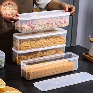 Hộp đựng mì ý / ngũ cốc có nắp đậy dùng cho tủ lạnh