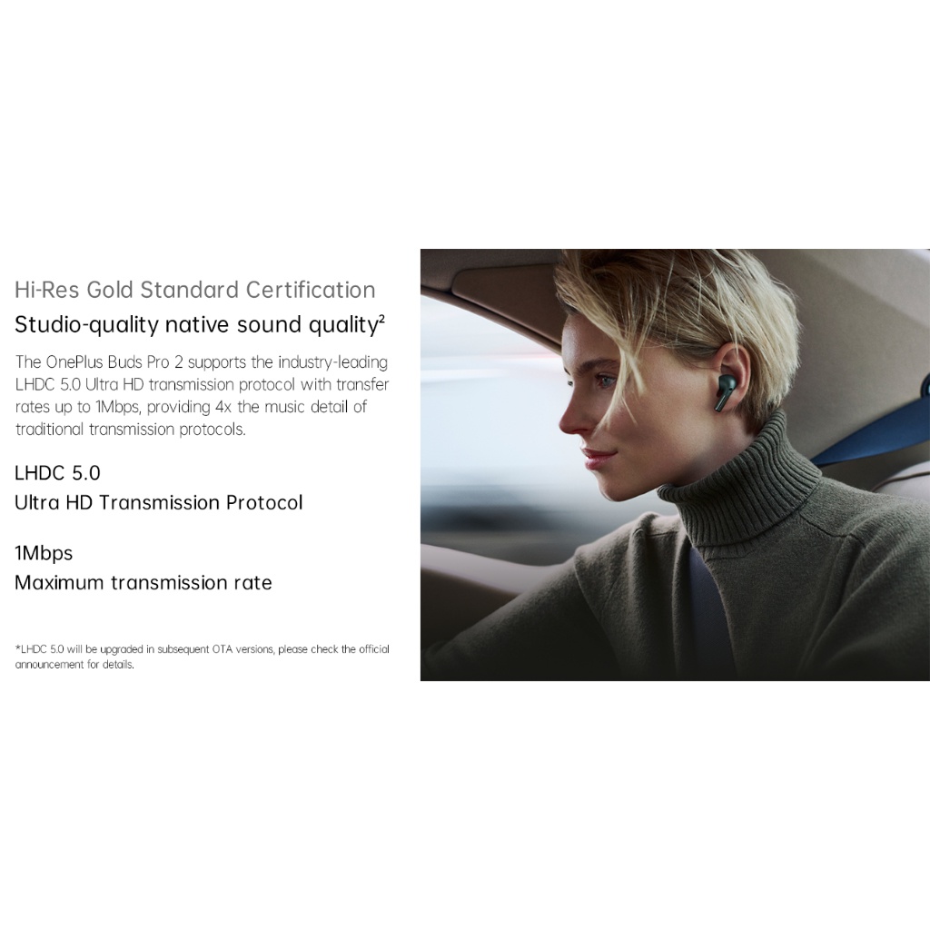 OnePlus Buds Pro2 Noise reduction wireless Bluetooth gaming earphones