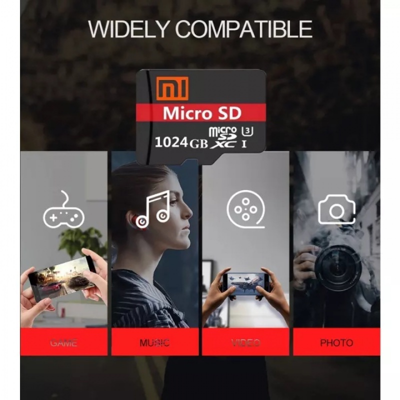 Thẻ Nhớ xiaomi 1024gb / 512gb / 256gb / 64gb / 32gb / 16gb / 8gb Điện Thoại