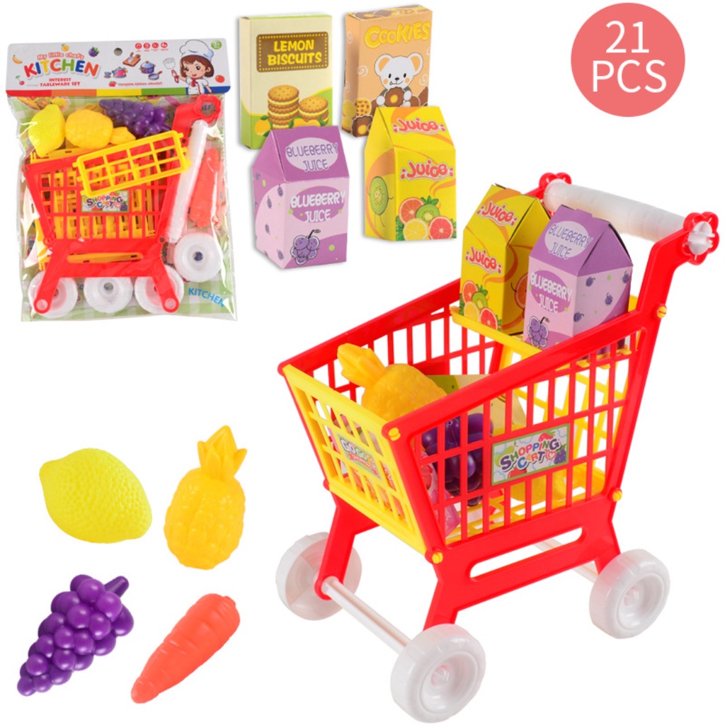 Bộ Đồ Chơi Siêu Nhân Mua Sắm Cho Bé