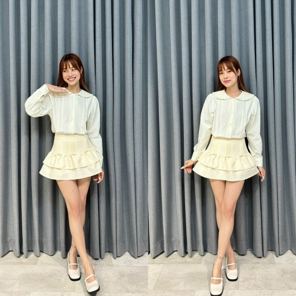 RUBIES Áo Sơ Mi Dài Tay Harie Shirt