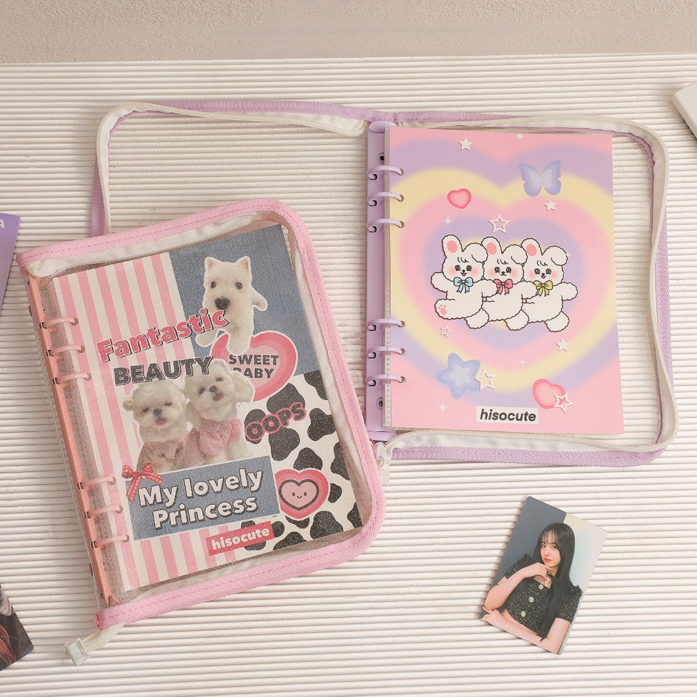 Dây Kéo a5 Long Lanh Chất Lượng Cao  Giấy Dán Kế Hoạch Nhật Ký Túi a5