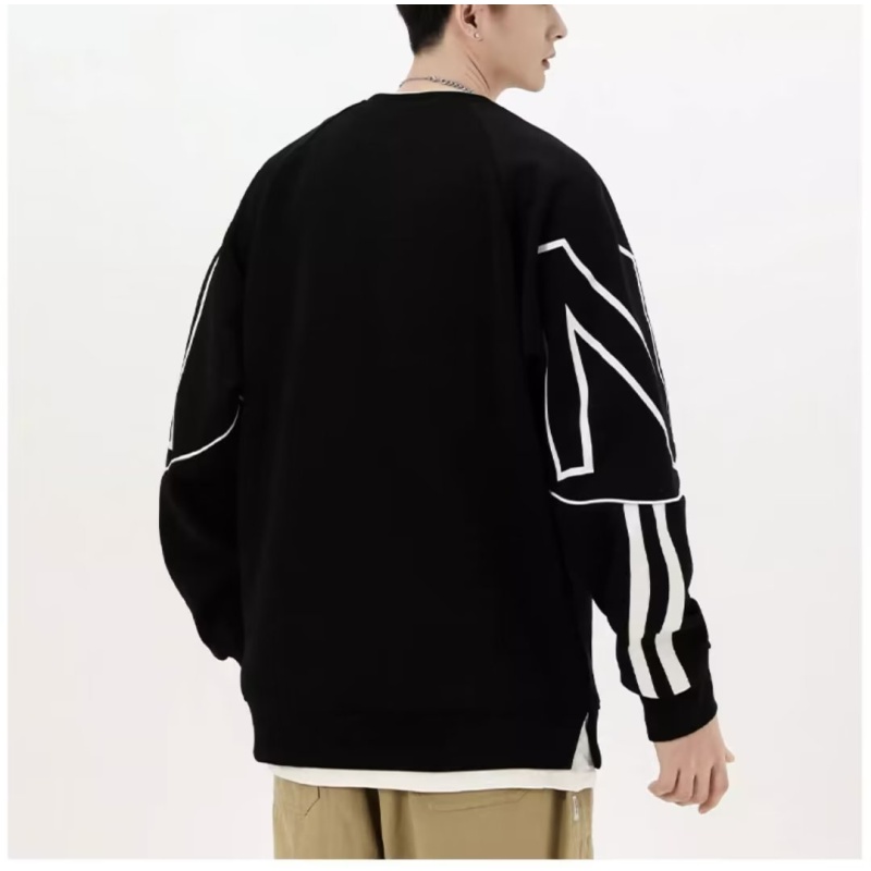 Áo nam Dài Tay Cổ Tròn plus size m-8xl
