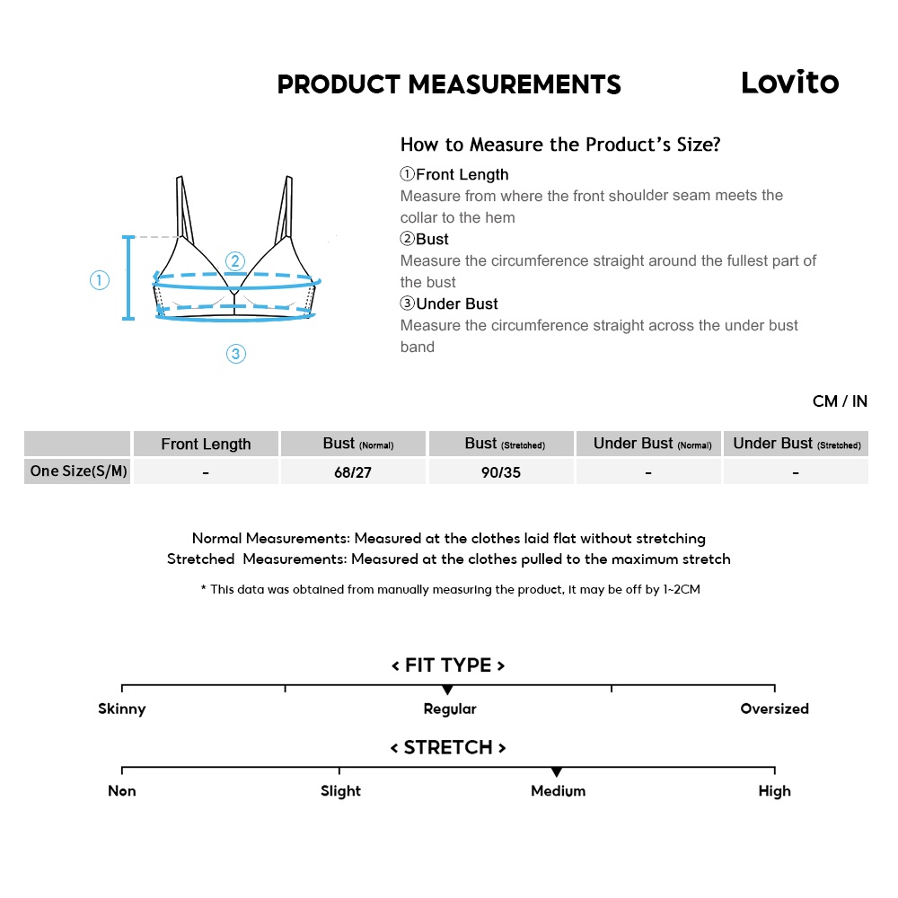 Lovito Áo ngực thể thao cơ bản trơn đơn giản cho nữ LNA27249