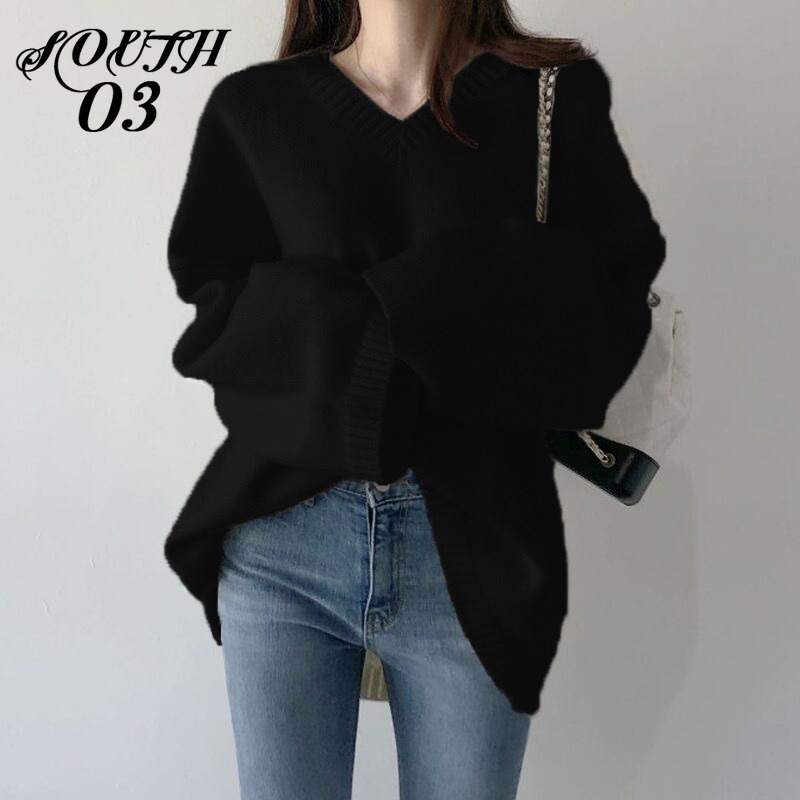 Áo Khoác sweater Dệt Kim Dáng Rộng Thời Trang Thu Đông 2023 Mới Cho Nữ