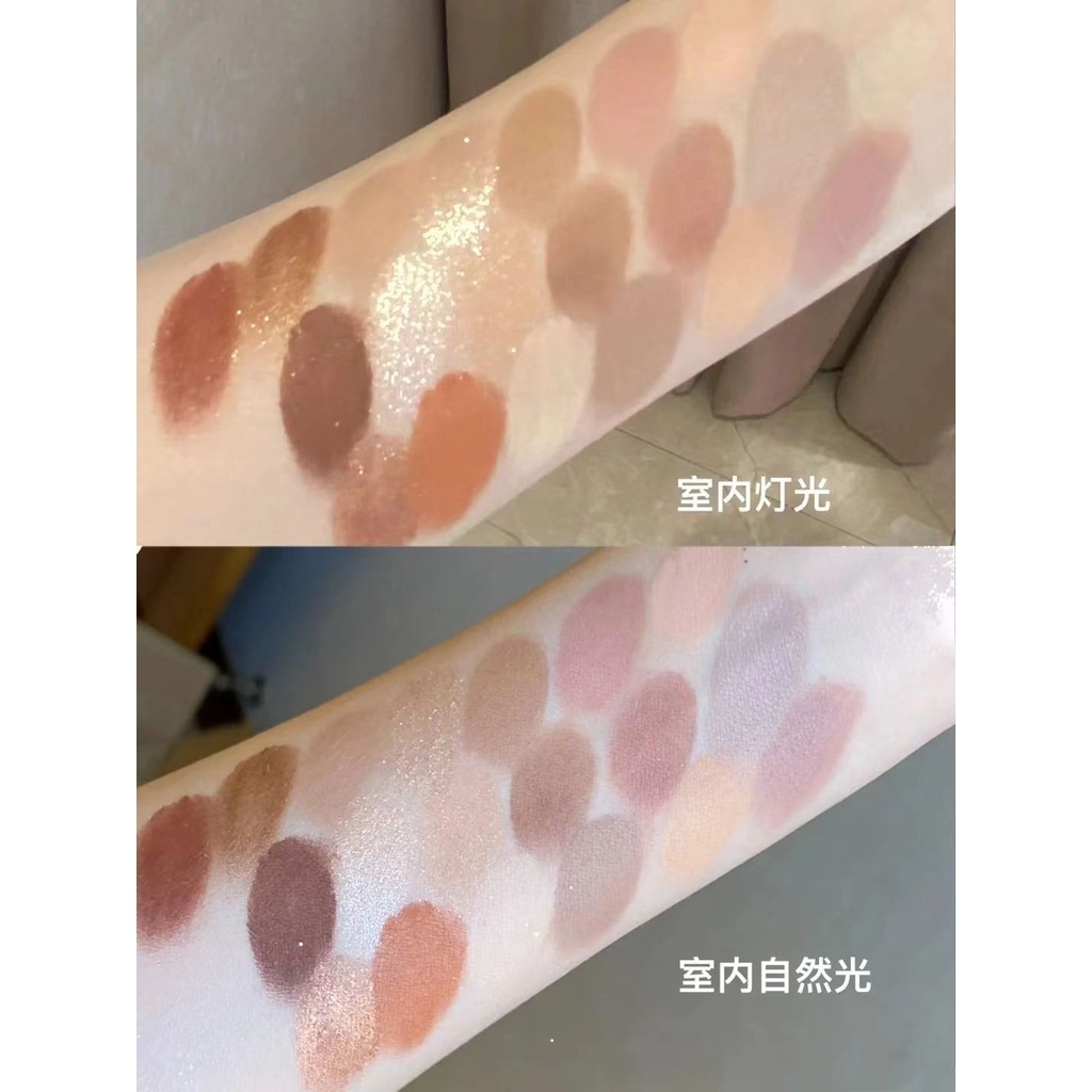 Bảng Phấn Mắt Jad 20 Màu Lì Và Ánh Ngọc Trai Lấp Lánh Chống Thấm Nước Lâu Trôi Không Dễ Phai Màu Màu Sắc