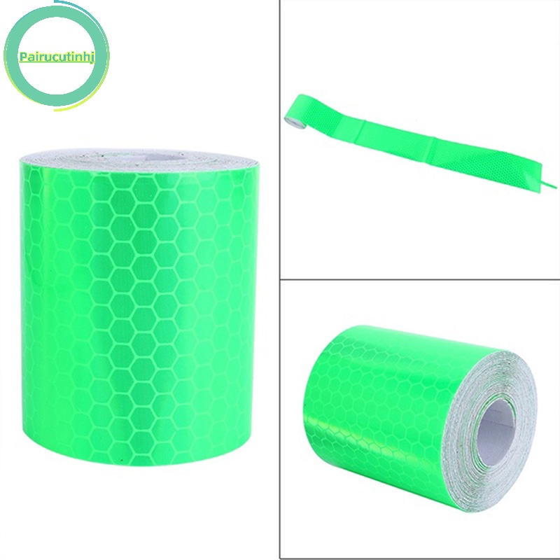 Cuộn Băng Keo Phản Quang 1m * 5cm Cảnh Báo An Toàn Cho Xe Hơi / Xe Tải
