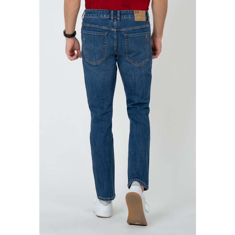 Quần Jean Nam Form Ôm Thời Trang , thời thượng, trẻ trung, chất liệu cao cấp John Henry - JN23SS16-SLUS
