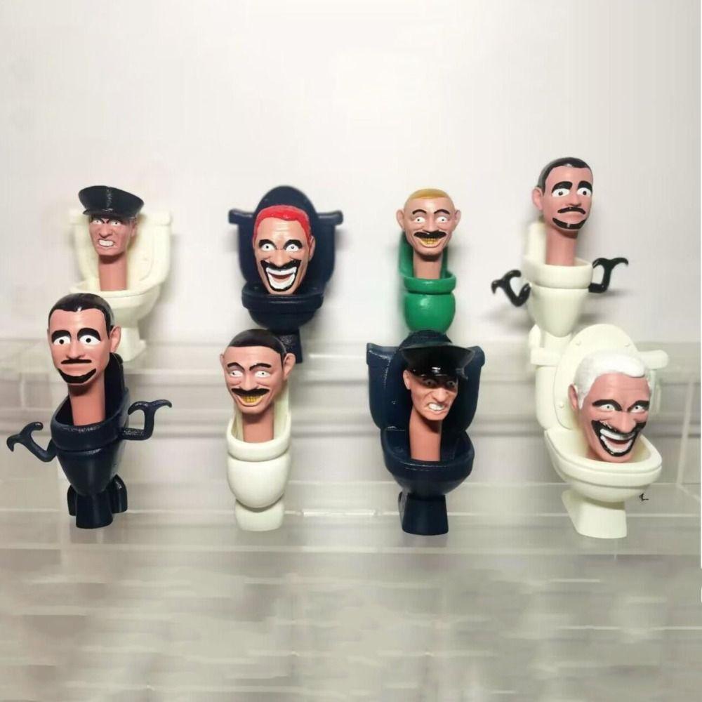 Mluck skibidi Mô Hình Nhân Vật Hoạt Hình Toiletkibidi Có camera