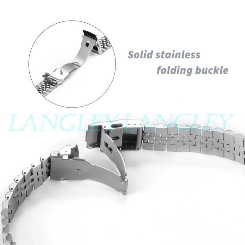 Dây Đeo Thay Thế Bằng Thép Không Gỉ 18 19 20 21 22 24mm Cho Đồng Hồ seiko skx007 skx009