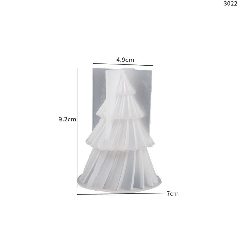 Mioshop Khuôn Làm Xà Phòng resin Hình Cây Thông Giáng Sinh diy