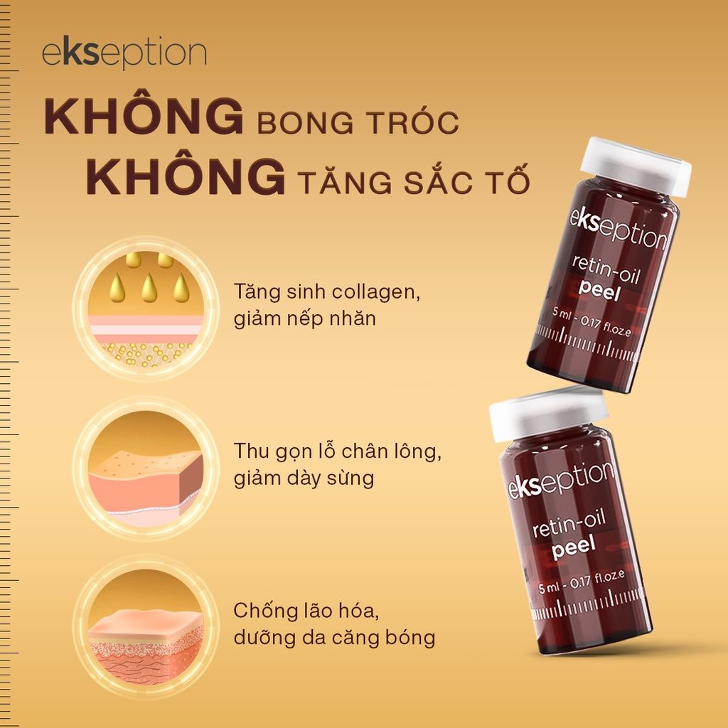 KYUNGLAB-Tinh chất Peel da RETIN-OIL PEEL 5ML căng bóng, trẻ hoá, trắng sáng da