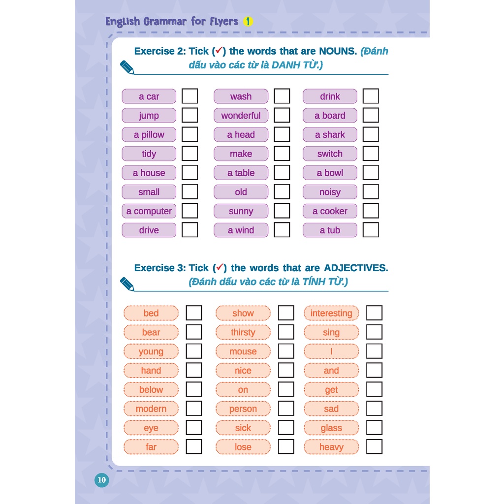 Sách - English grammar for Flyers 1