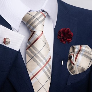 Mới Cà Vạt Lụa polyester 8cm Thời Trang Lịch Lãm Cho Nam